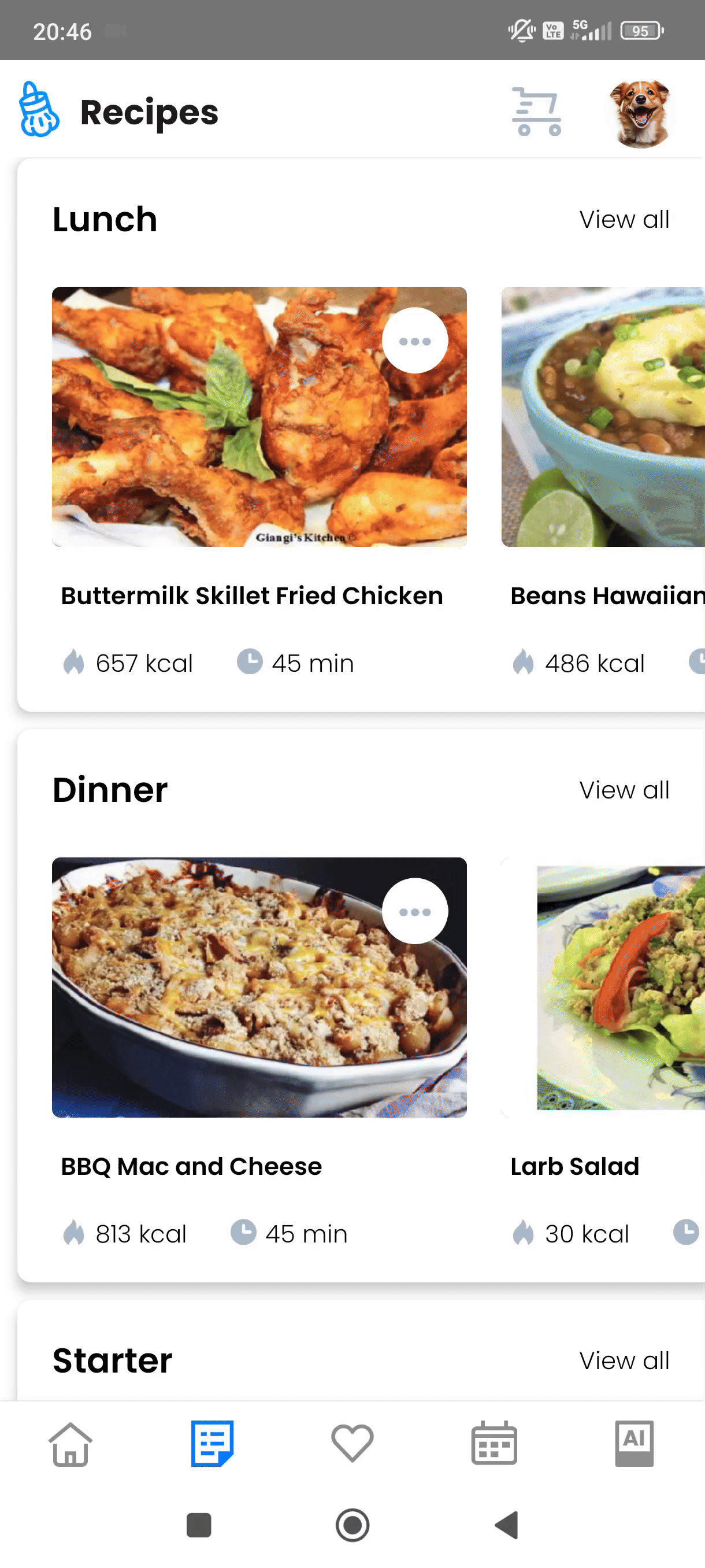 Bonapp meal planning